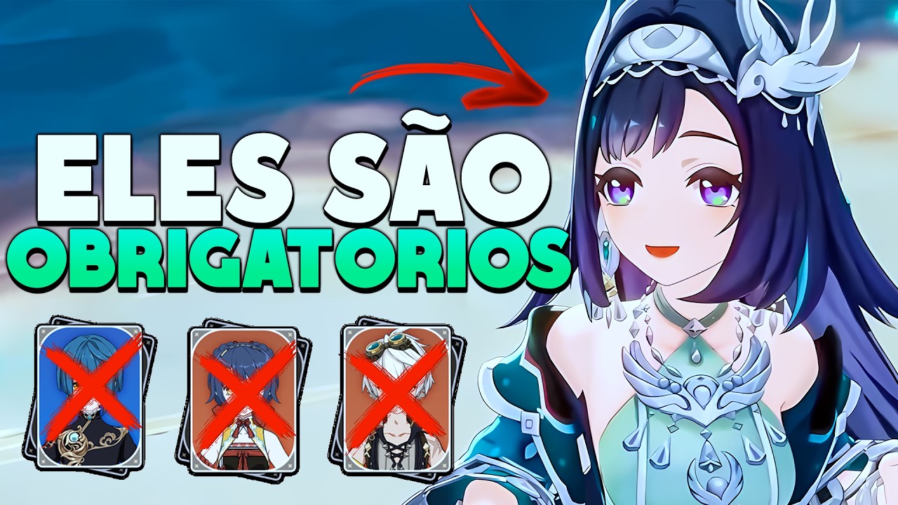7 PERSONAGENS Que São OBRIGATÓRIOS!! Em TODA CONTA! NÃO IGNORE Isso! | Genshin Impact