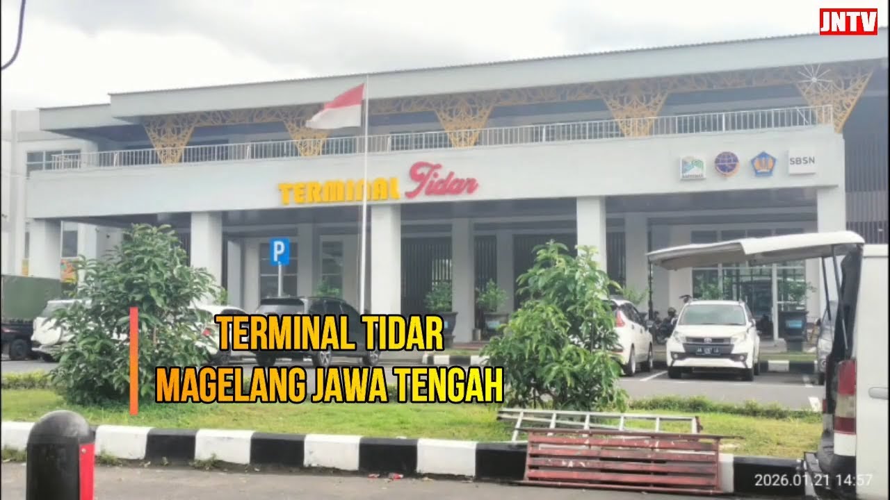 Suasana Baru Terminal Tidar Magelang Jawa Tengah