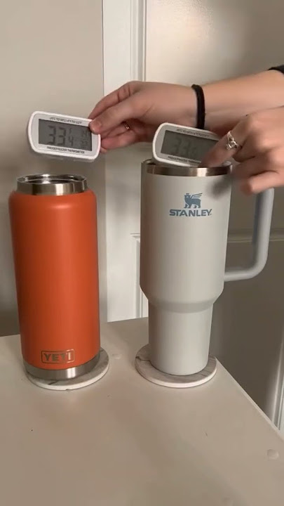 YETI vs Stanley cup WHAT STAYS COLDER LONGER?