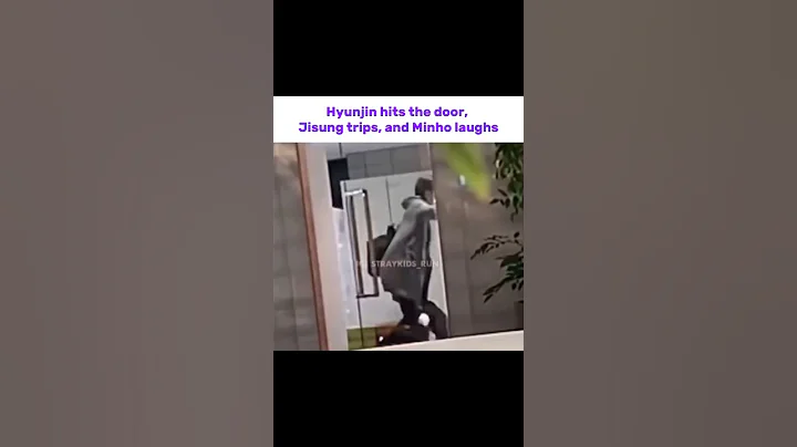 I will always laugh at this situation 😁 #straykids #hyunjin #jisung #minho #funny #kpop