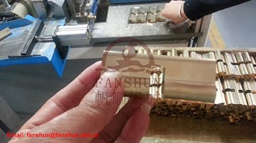 Brass cylinder lock core drilling machine 插芯锁钻孔机