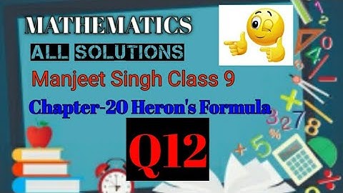 Manjeet Singh Class 9 Chapter-20 Heron