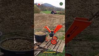 World’s Smallest Wood Chipper Actually Works 😳