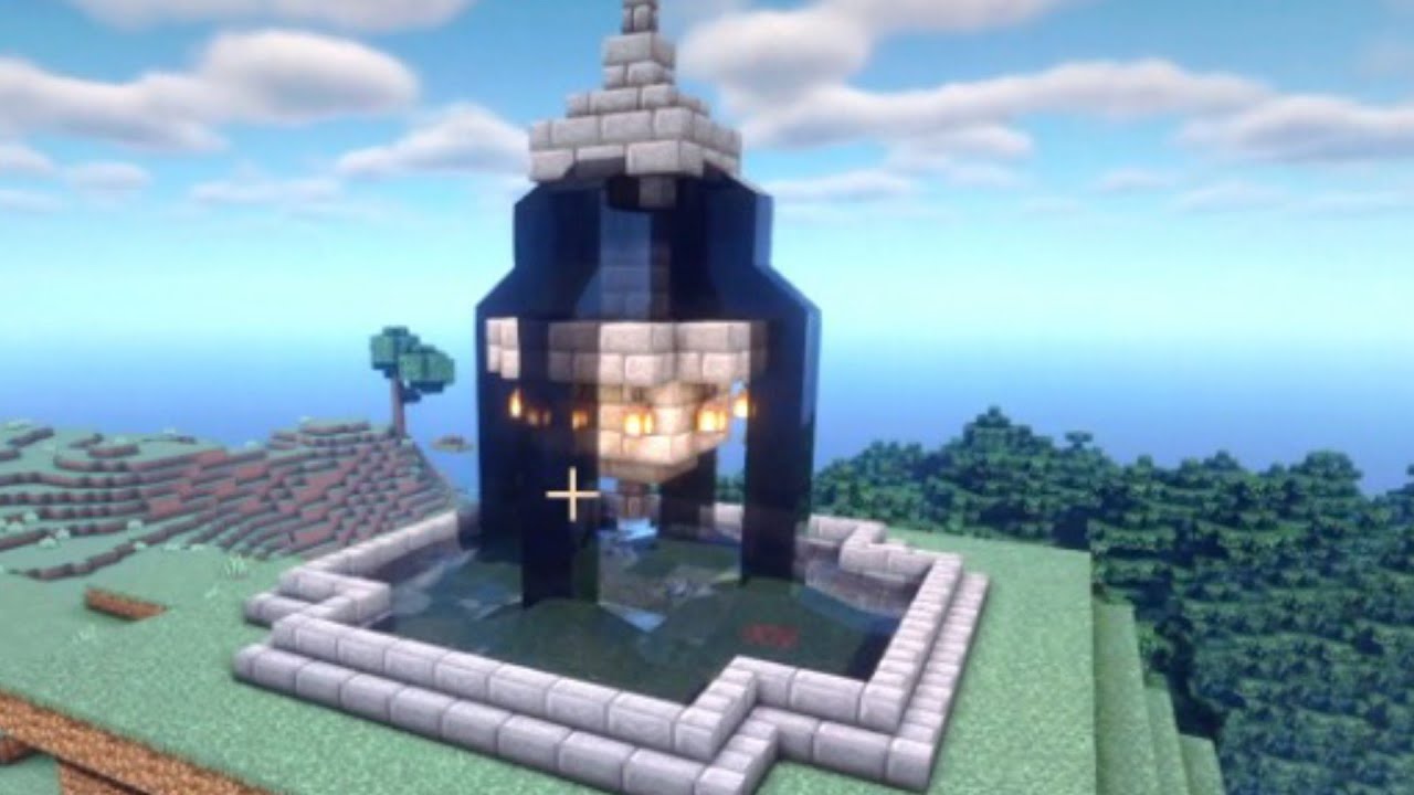 Minecraft | Tutorial floating fountain