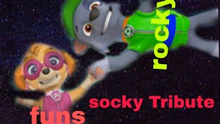 Skye And Rocky Tribute For Rocky Funs