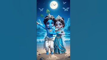 radha krishna status video #trending #krishna #cartoon #shorts #ai #radhakrishnasong #littlekrishna