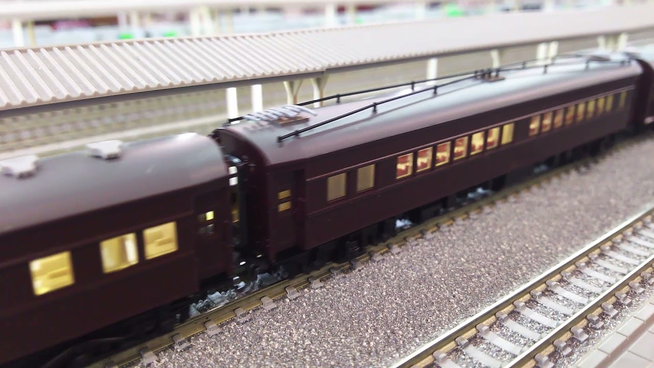 マイクロエース EF53 16 お召し列車 Nゲージ - YouTube
