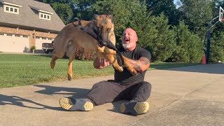 Larry Krohn and Mohawk’s Frankie post tracking fun time