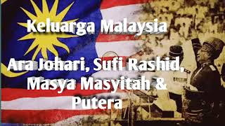 Keluarga Malaysia - Ara Johari, Sufi Rashid, Masya Masyitah & Putera Tema Merdeka Patriotic Malaysia