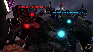 What If An Tv Man Fought An Cameraman In Skibidi Toilet? But With Subles