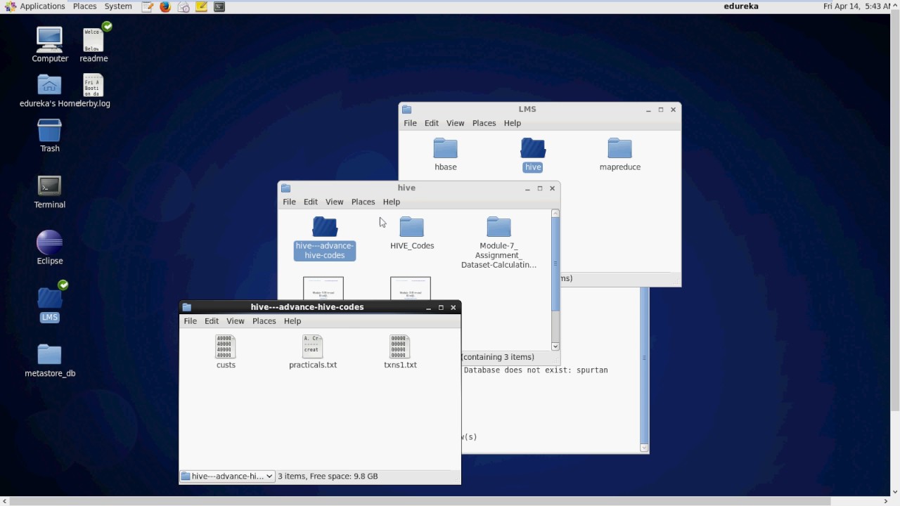 HADOOP - Hive Basic Commands - YouTube