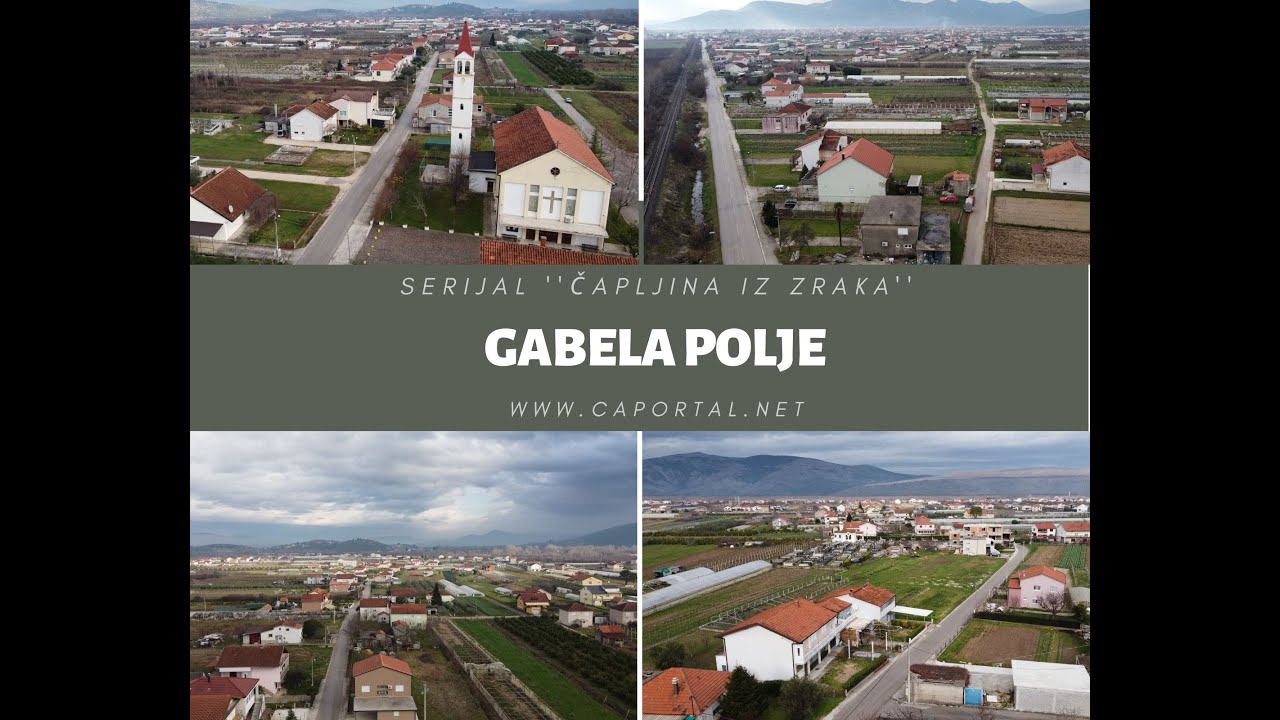 Čapljina iz zraka #11 - Gabela Polje