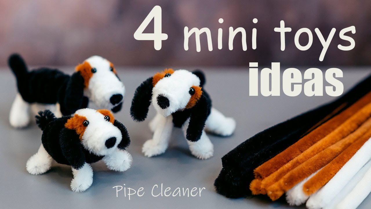 4 AWESOME IDEAS How to Make Cute Animals from Chenille Wire