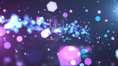 Elegant Particles Logo After Effects Templates