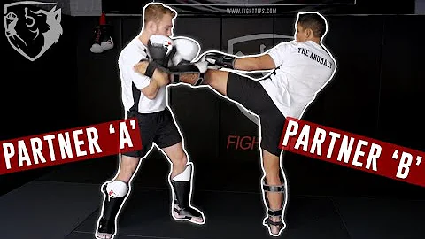 Practice w/ a Friend: Muay Thai Partner Flow Drill