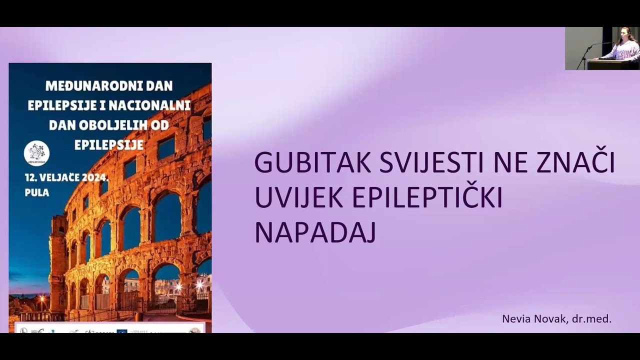 Gubitak svijesti ne znači uvijek epileptički napadaj