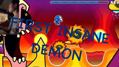 Magma Bound 100%! (New hardest) First insane demon!
