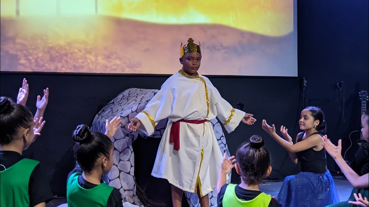 Teatro infantil João 20 - Vida Nova Náutica 3 (Culto de Páscoa)