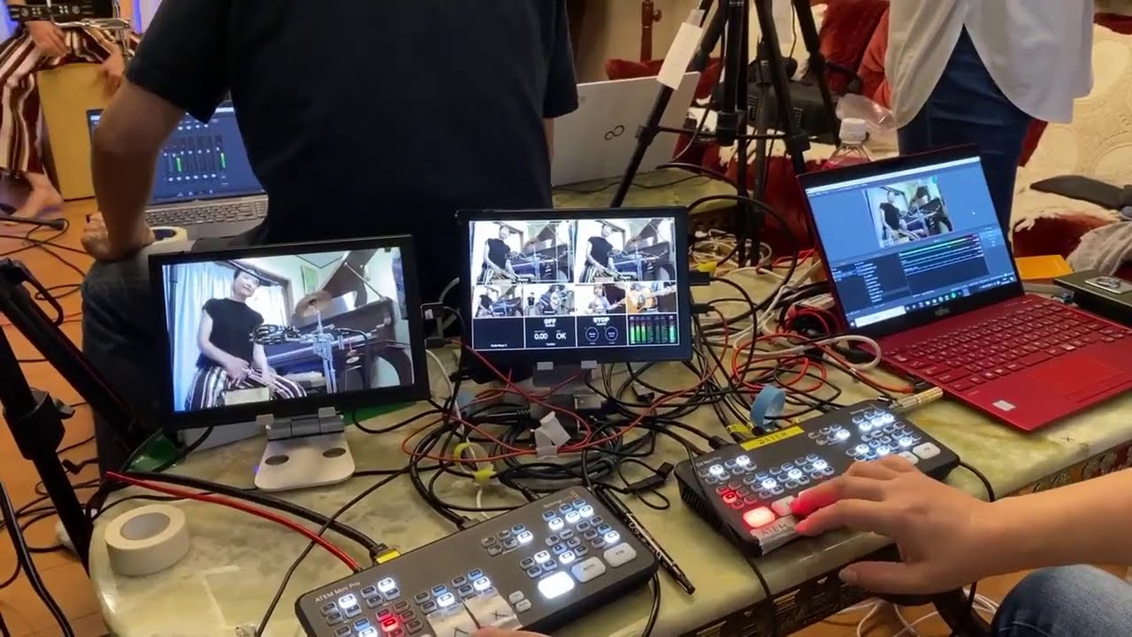ライブ配信オープンマイクVol.1の裏側～ATEM mini Proをカスケード接続