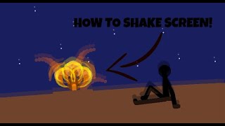 How to add the SCREEN SHAKE/TREMOR Effect in PIVOT! : Part 3