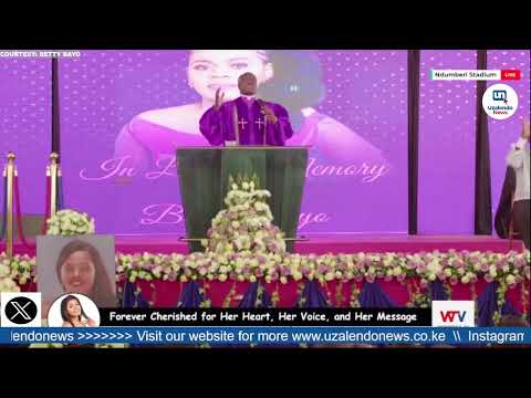 استمع إلى كيف أحرج القس القس كانياري وجميع المعزين وهم يضحكون أثناء دفن بيتي بايو