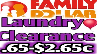 3/18/2026 Family Dollar Laundry Clearance #couponing #Clearance #familydollar 