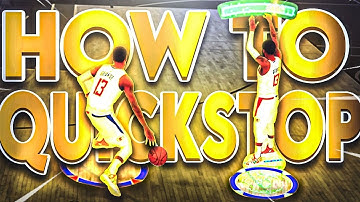 HOW TO QUCIKSTOP AND PEEK A BOO IN NBA 2K21! *NEW METHOD*