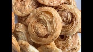 Savory Indian Snack  Chiroti (Khaja) - Indian Pastry in English with Raihana's Cuisines screenshot 5