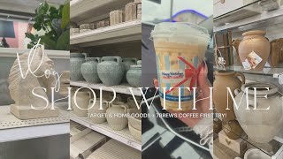 NEW YEAR HOME VLOG 🤍 | Shop With Me Target & Home Goods + 7Brews Coffee First Try! screenshot 3