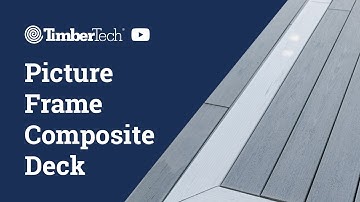 Picture Frame Composite Deck - TimberTechUK