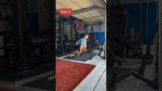 Day 5 of cleaning 2x my body weight #athlete #soccer #sports #workout #crossfit #fitness #speed #gym