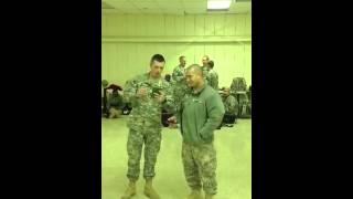 Pre-deployment interview- SGT Morales