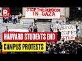 Harvard Students End Protest As University Agrees To Discuss Middle East Conflict