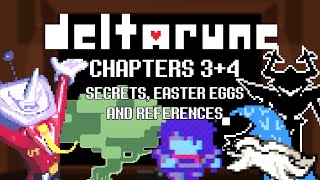 DELTARUNE CHAPTERS 3 AND 4 Hidden Secrets, Easter Eggs, and References | Part 1