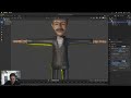 Como Criar um Personagem 3D Cartoon do Zero: Nikola Tesla (Modelagem e Rigging no Blender)