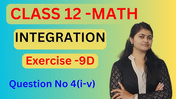 Exercise 9dQ.4 |Element of mathematics class 12|Integration in odia chapter 9