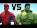 The Incredible Hulk vs Spider-Man (Civil War)