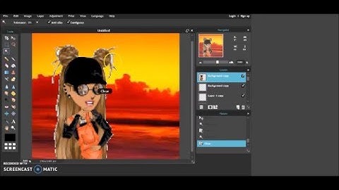 ~ Pixlr Tutorial/How To Make MSP Edits ~