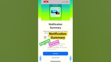 Scheduled Notification and Notification Summary in 14 pro max || part 226 || #shortvideo #iphone