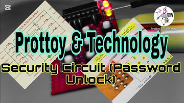(CD4017) Password unlock circuit for making a personal security locker