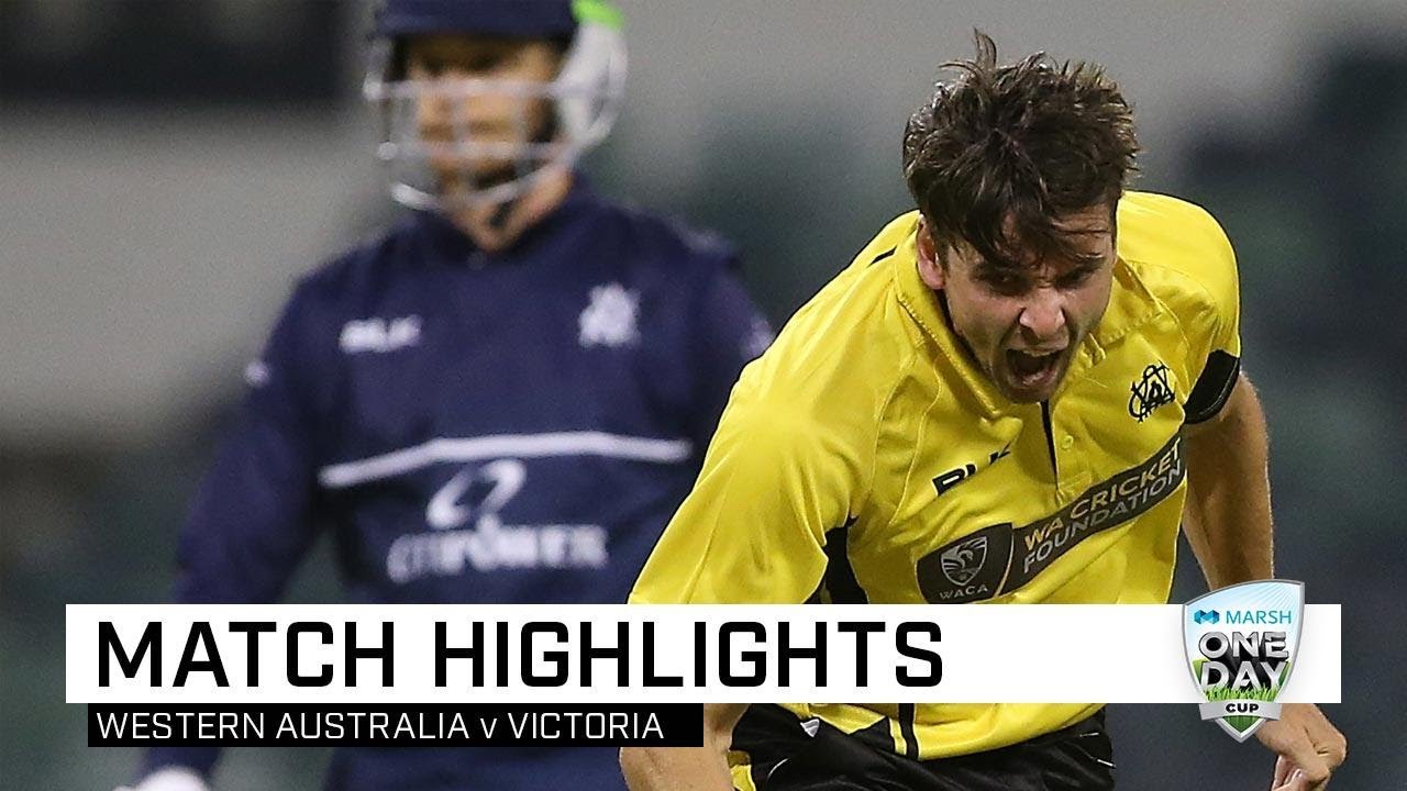WA hold their nerve to secure narrow win over Victoria | Marsh One-Day Cup 2019