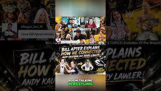 The Birth Of Sports Entertainment: Bill Apter Intros Andy Kaufman To Jerry Lawler! #shorts