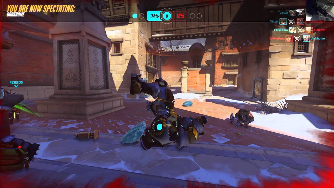 Overwatch - Funny Reinhardt death - YouTube