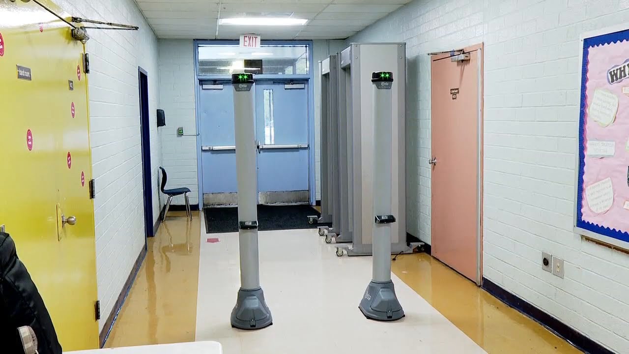 Contract for new weapons detection systems approved for ENC school ...
