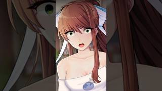 What Could Possibly Scare Monika Like This?! #ddlc #ddlcmods #justmonika