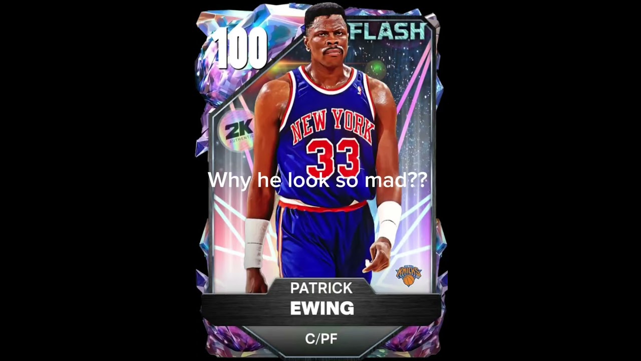 100 OVR Patrick Ewing Flash!! 