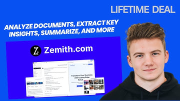 Zemith Lifetime Deal I Chat, Search, Note-taking, Document Analysis, and Image Generation with AI