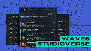 Waves StudioVerse - Musically Trained AI?