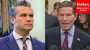 Richard Blumenthal: Classified Briefing With Hegseth 