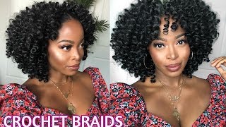 🔥 Easy CROCHET BRAIDS IN UNDER AN HR😱⚠️NO CORNROWS | Beginner Friendly‼️ ft. Trendytresses screenshot 5